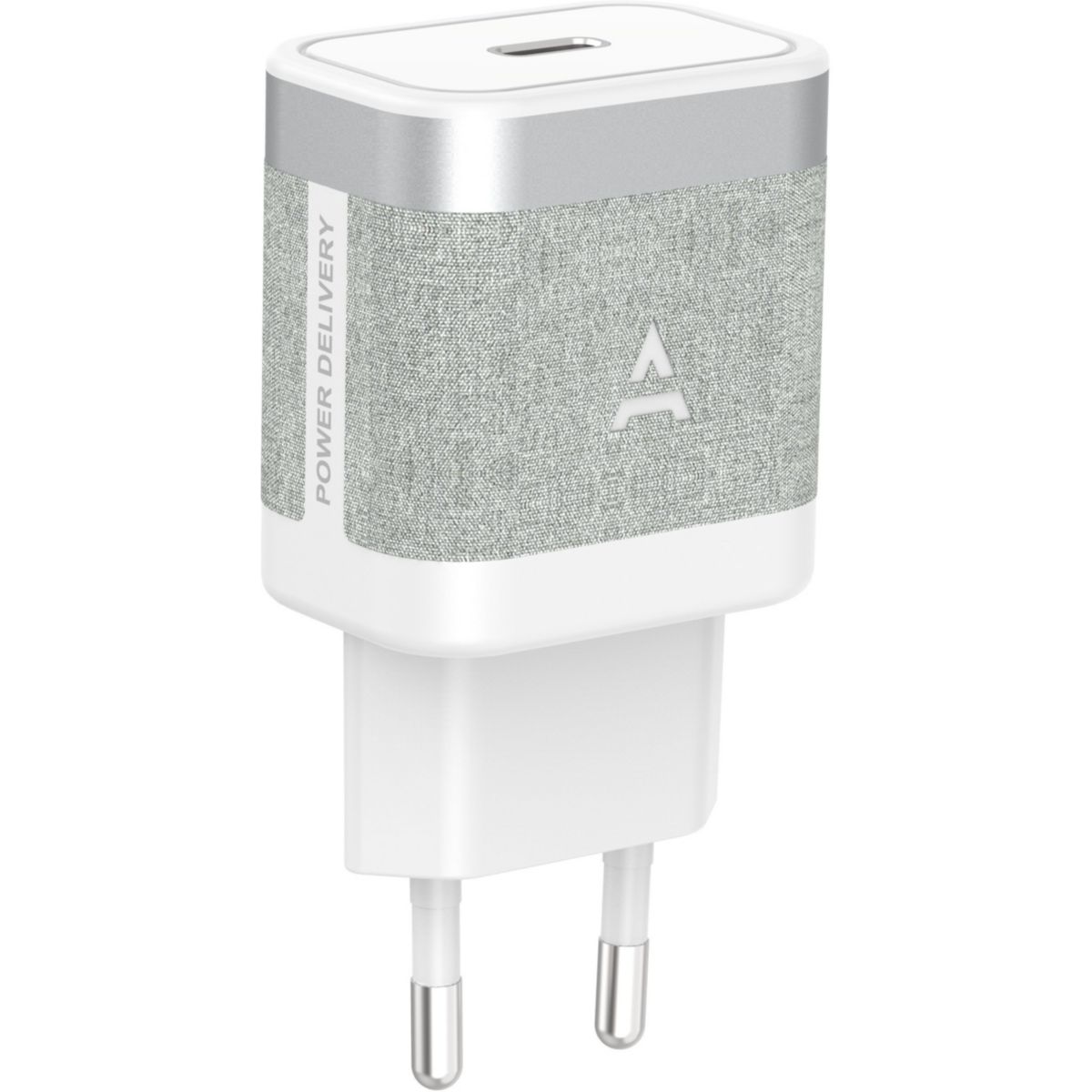 Chargeur + câble USB-C 35W + Câble USB-C 1M Blanc couleur unique, ADEQWAT