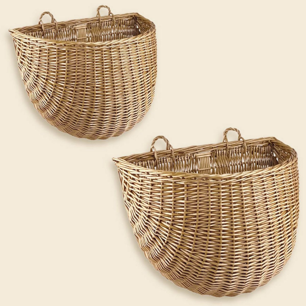 Lot de 2 paniers à suspendre couleur unique, EGMONT TOYS