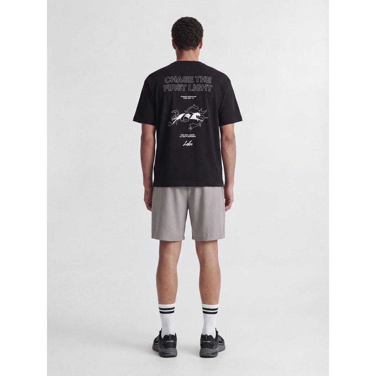 T-Shirt black 1, JACK & JONES