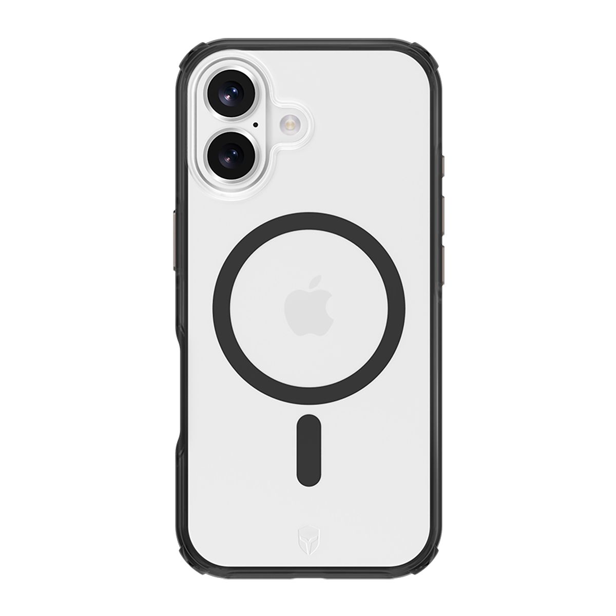 Coque iPhone 17 MagSafe Xtrem Noir couleur unique, FORCE CASE
