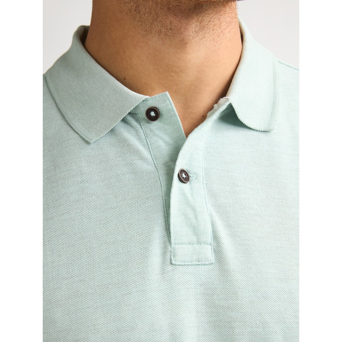 Polo à manches courtes frenos vert cool mint, PETROL INDUSTRIES