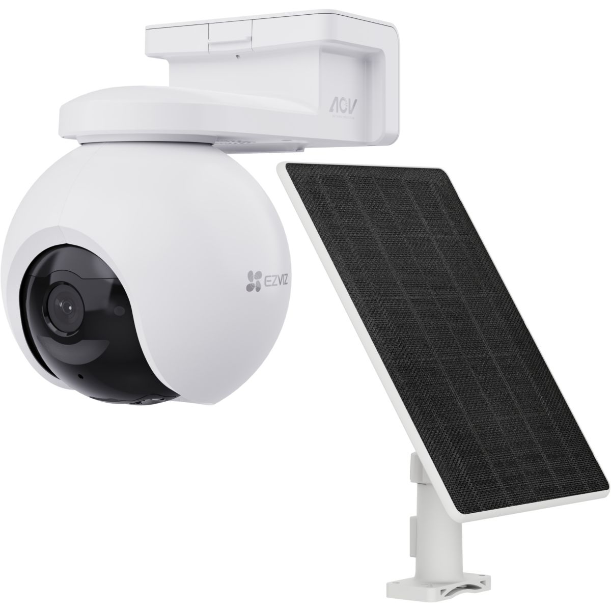 Caméra de surveillance EB8 4K + panneau solaire couleur unique, EZVIZ