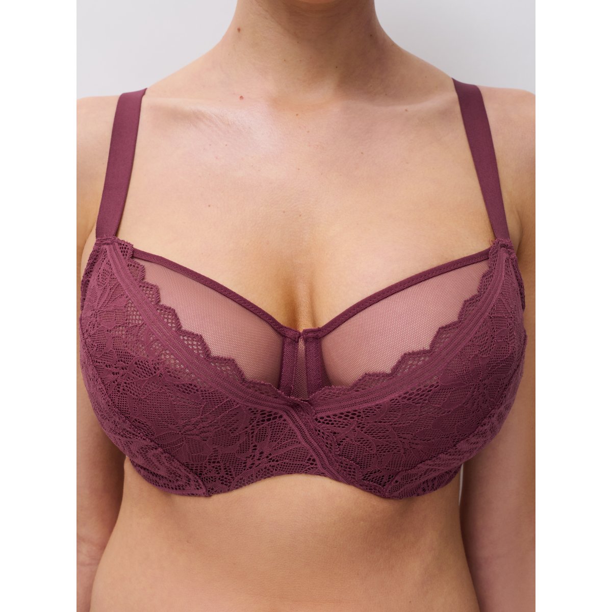 Soutien-gorge enveloppant Floral sienne, CHANTELLE