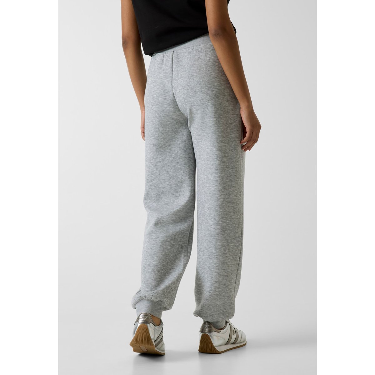 Joggers En Mélange De Viscose gris clair, GUESS