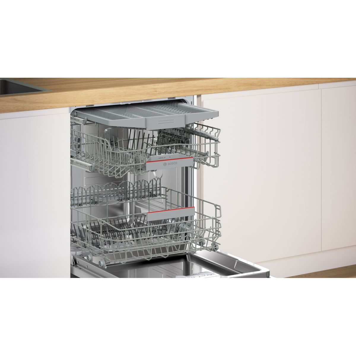 Lave vaisselle encastrable SMI4ECS35E Serenity couleur unique, BOSCH