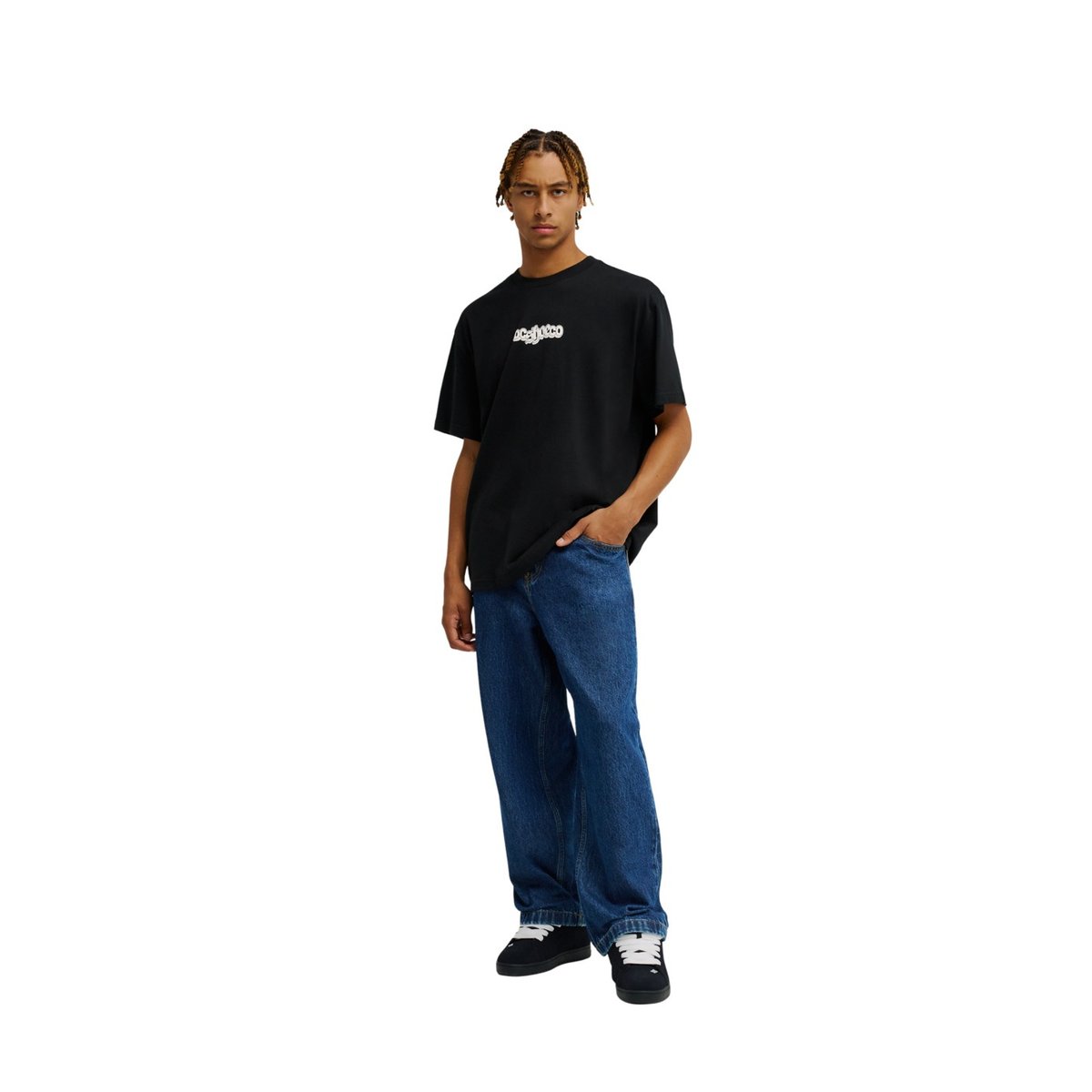T-Shirt manches courtes EYE OF THE STORM. noir black, DC SHOES