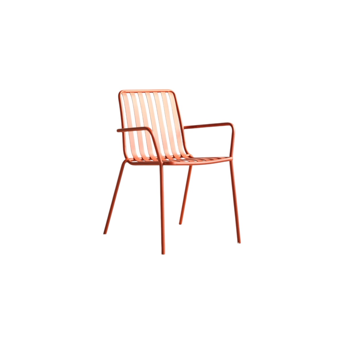 Fauteuil en Métal, GABY orange, TIKAMOON