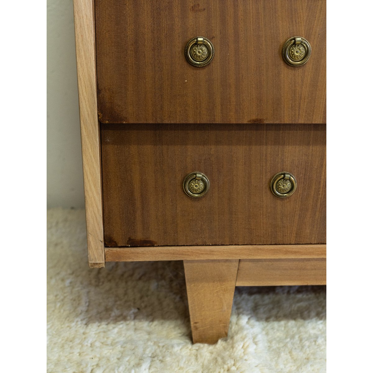 Commode en bois Garance N°211 - Bon état bois clair, DEBONGOUT