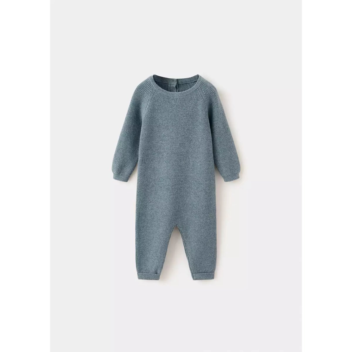 Combi-pantalon maille vert, MANGO BABY
