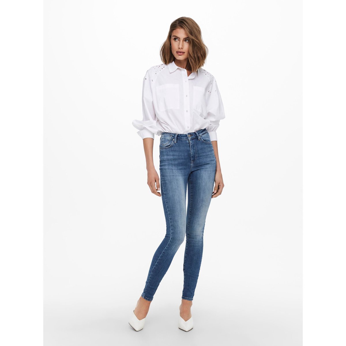 Jean Skinny medium blue denim, ONLY
