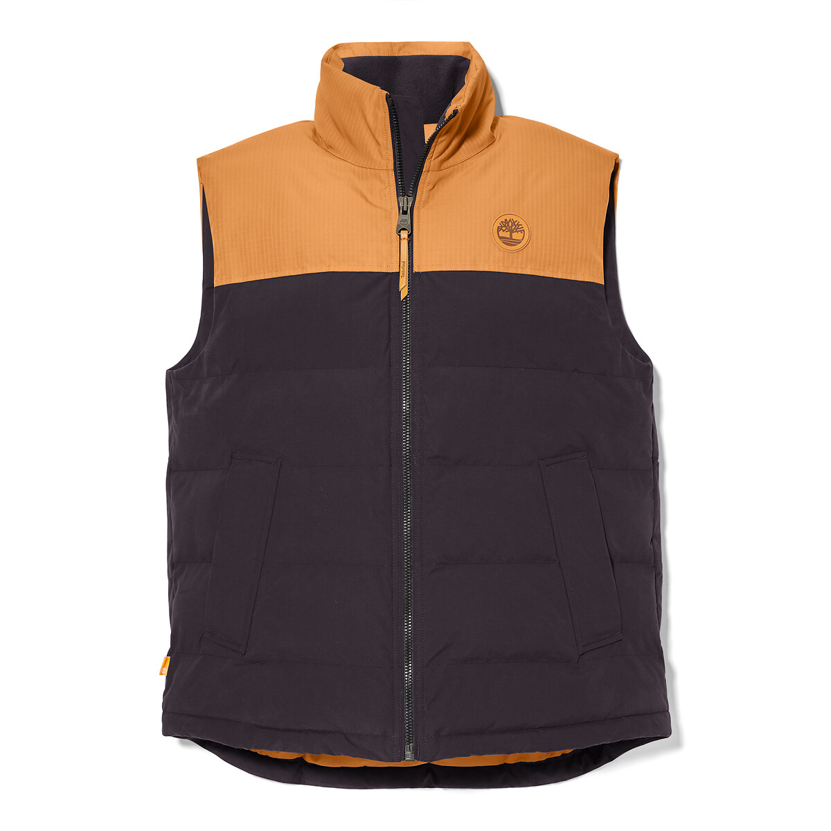 Two-Tone Padded Gilet in Cotton Mix black, TIMBERLAND