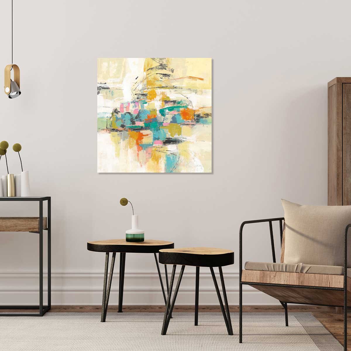 Tableau Peintur sur soie tableau alu dibond, HEXOA