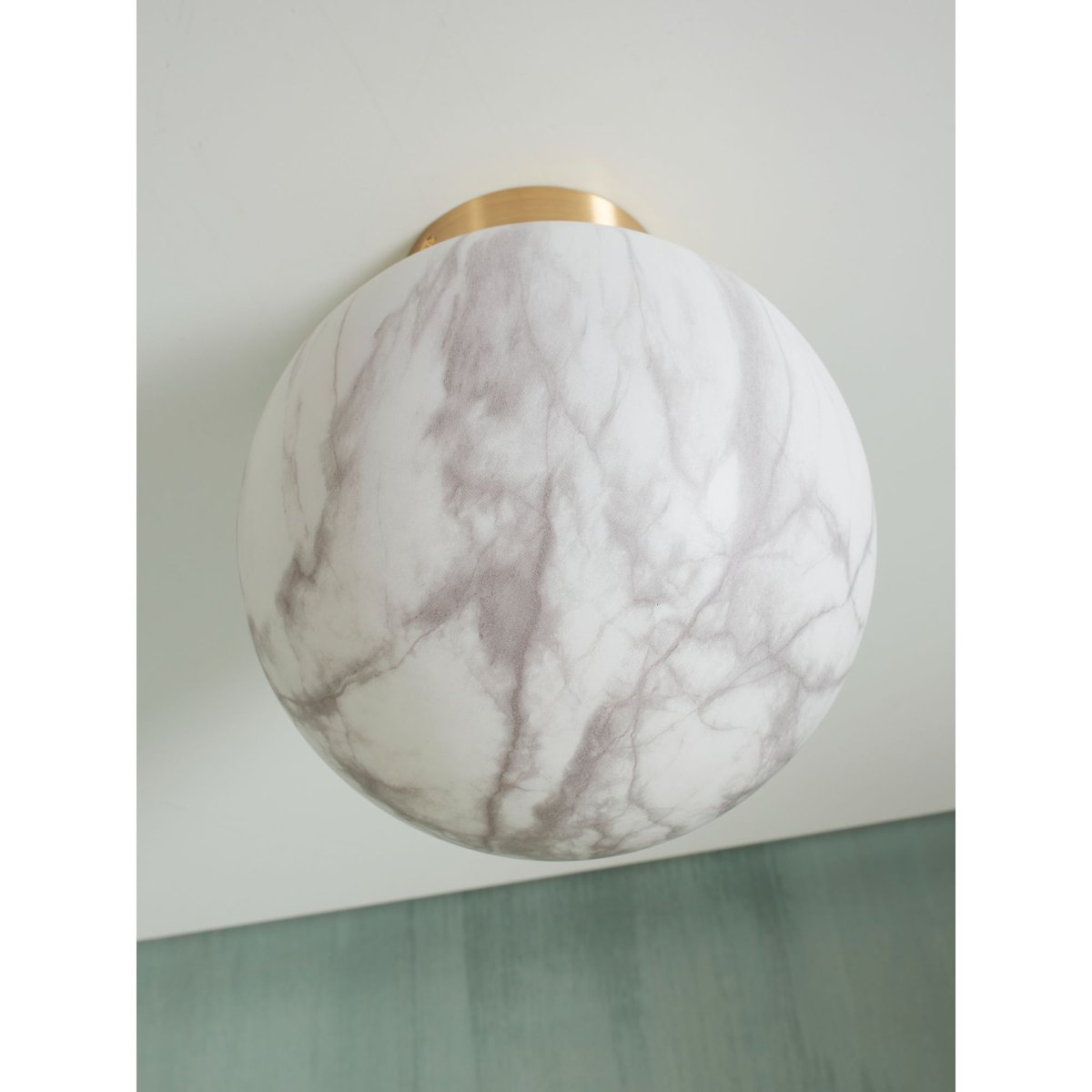 Plafonnier Verre CARRARA or clair, IT'S ABOUT ROMI
