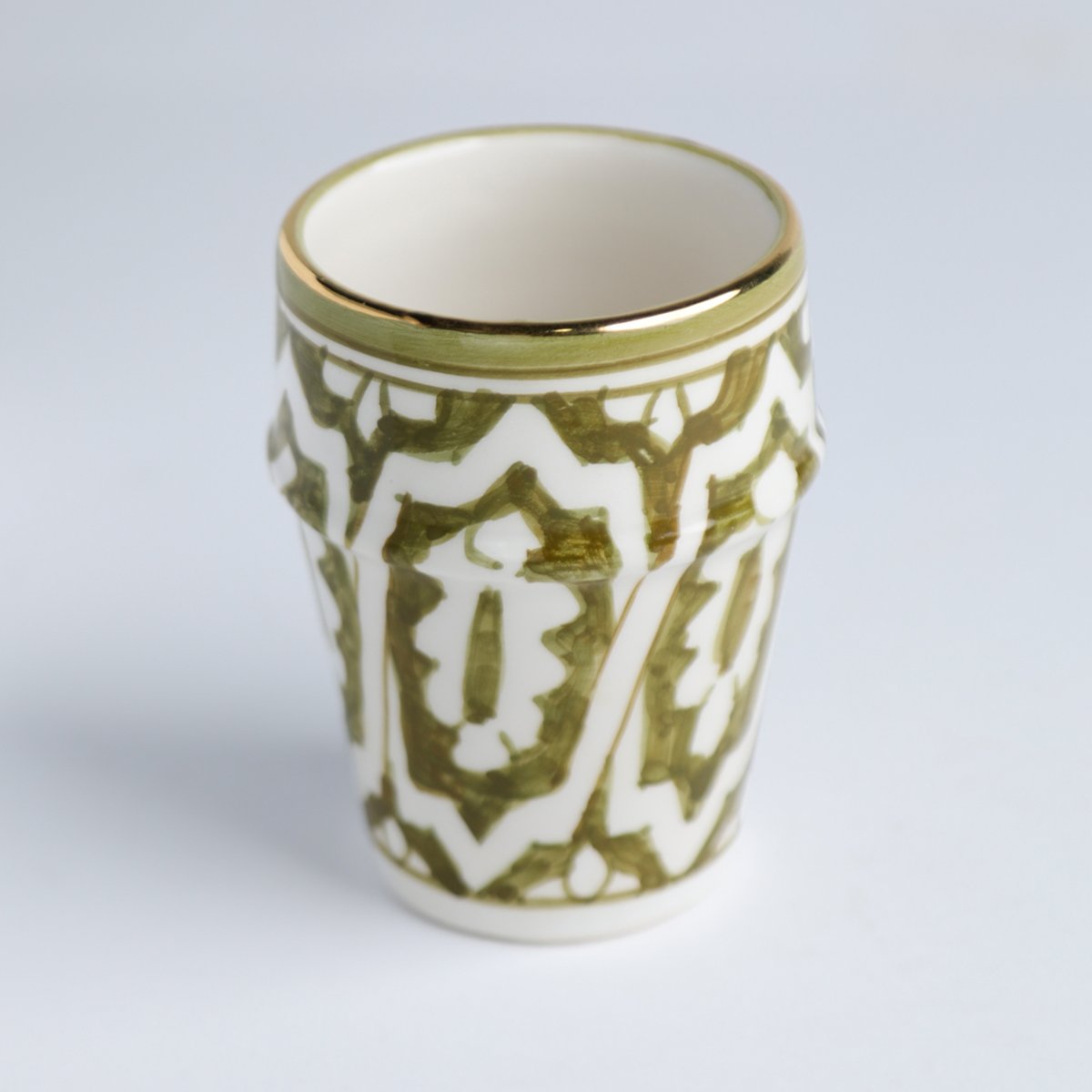 Tasse BELDI FASSIA vert kaki, CHABI CHIC