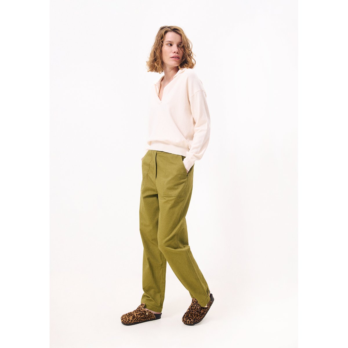 Pulls PAULIA beige crème, FRNCH