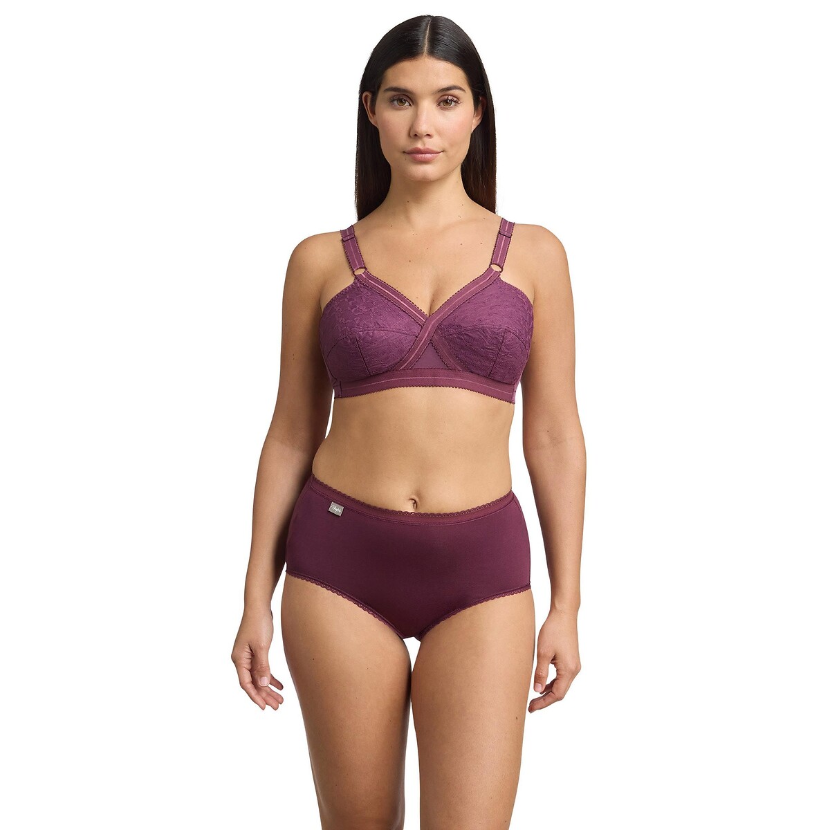 Set van 3 midi-slipjes COTTON STRECH set vijg, PLAYTEX