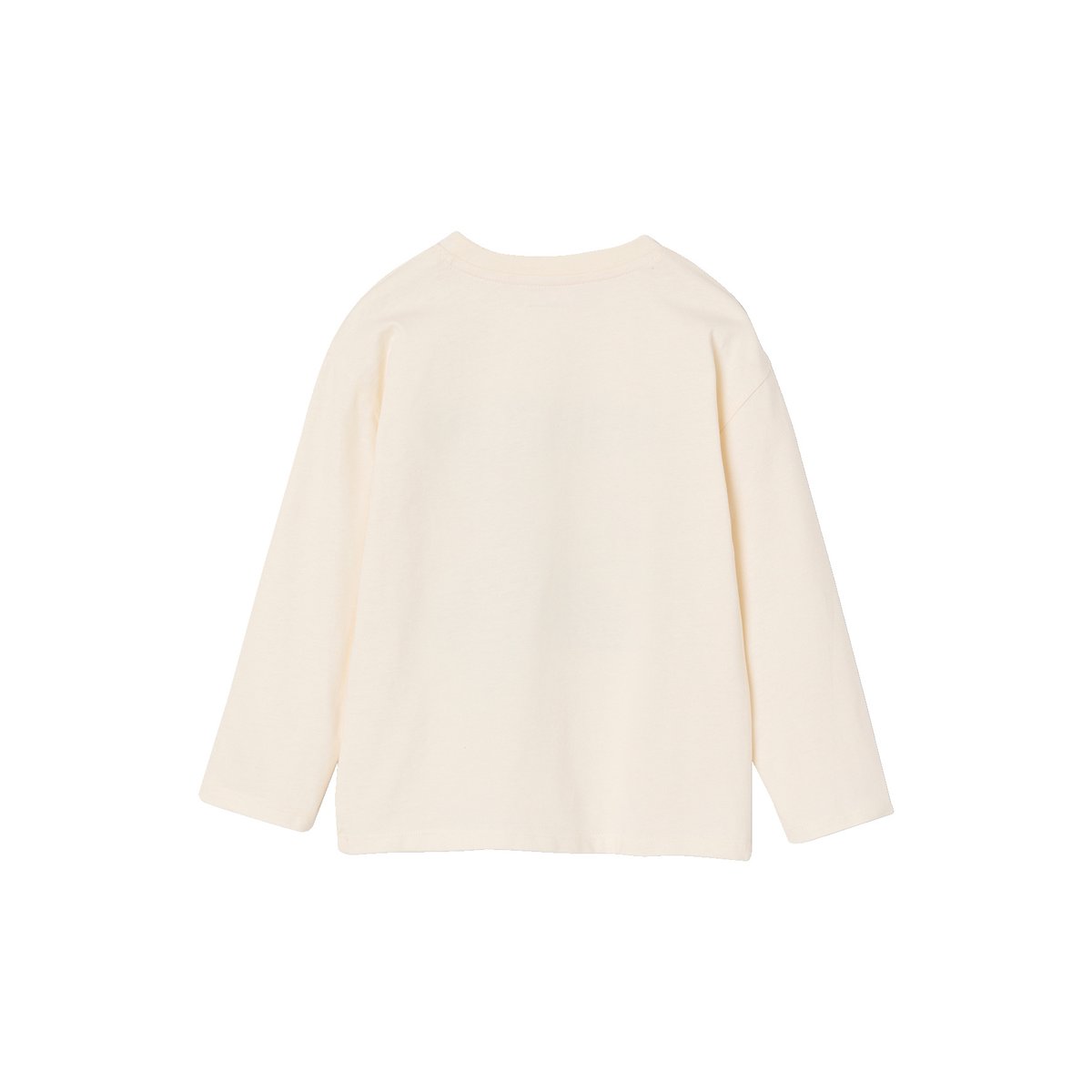T-shirt manches longues blanc, VERTBAUDET