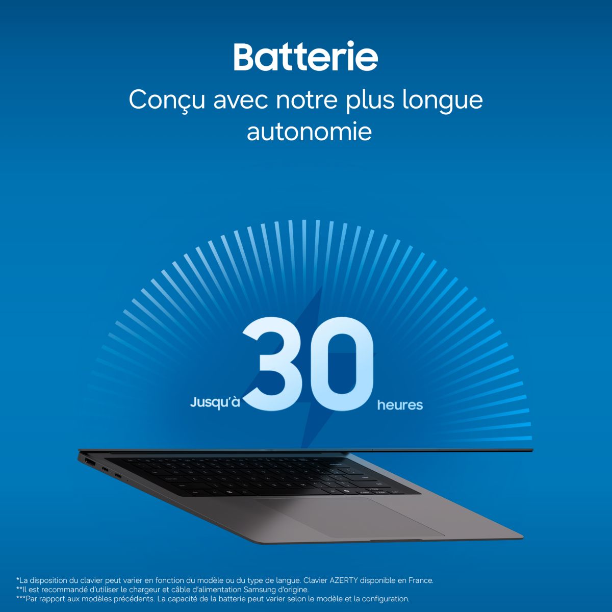 Ordinateur portable GB6 Pro14" Tactile AMOLED Intel Core Ultra X7 358H 16 Go RAM LPDDR5x SSD 512 Go Copilot+PC couleur unique, SAMSUNG