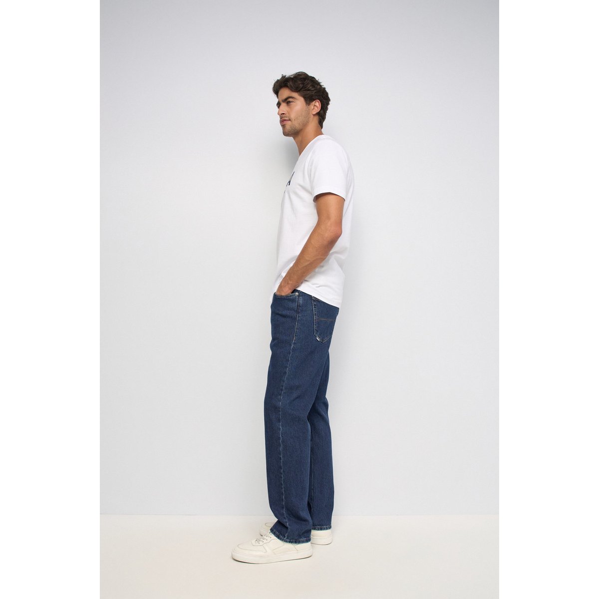T-SHIRT AVEC BRANDING blanc, SALSA JEANS