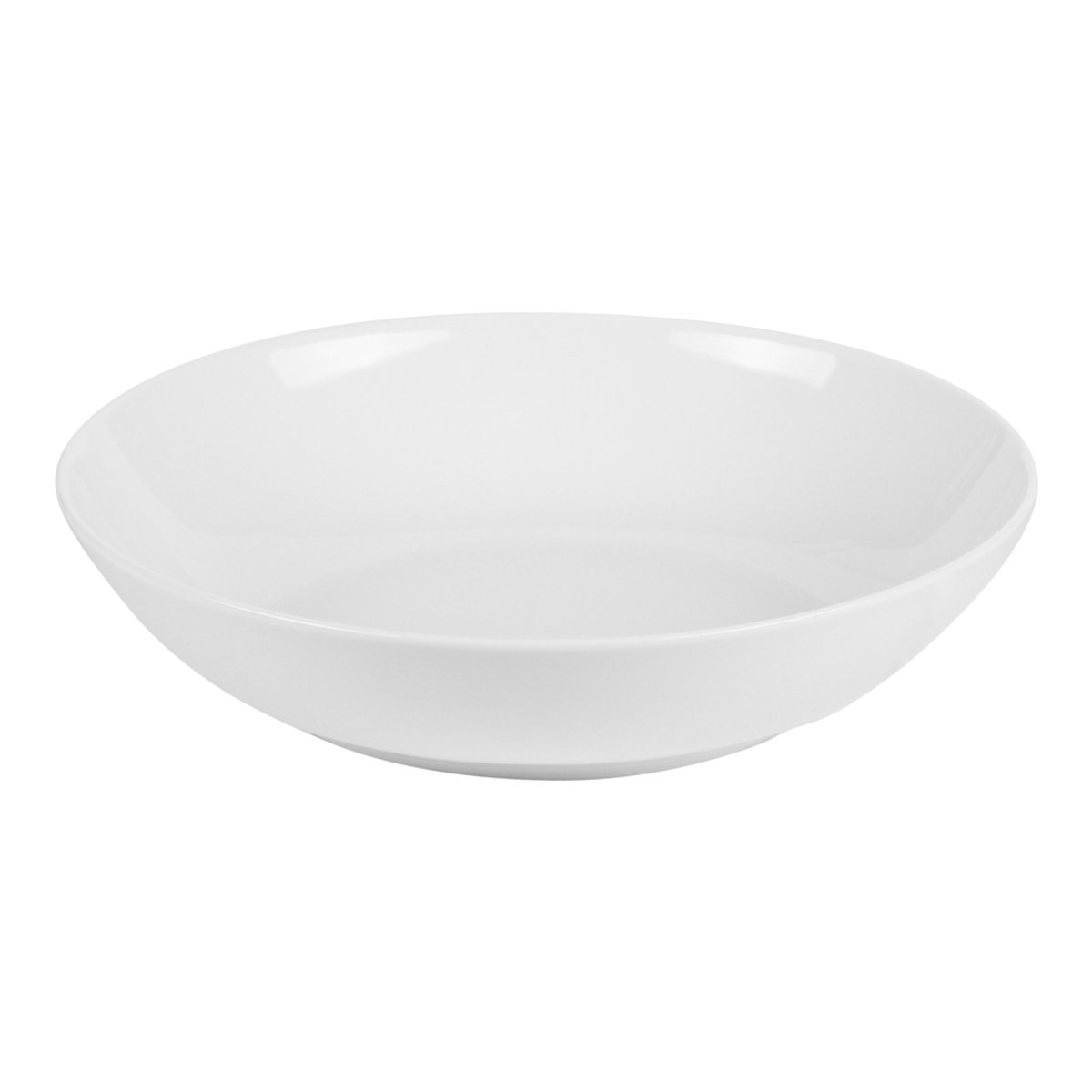 Assiette creuse Zen 20 cm (lot de 6) blanc, TREND'UP