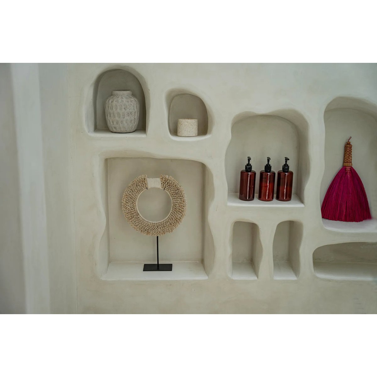 Vase en terre cuite TRENDY béton, BAZAR BIZAR