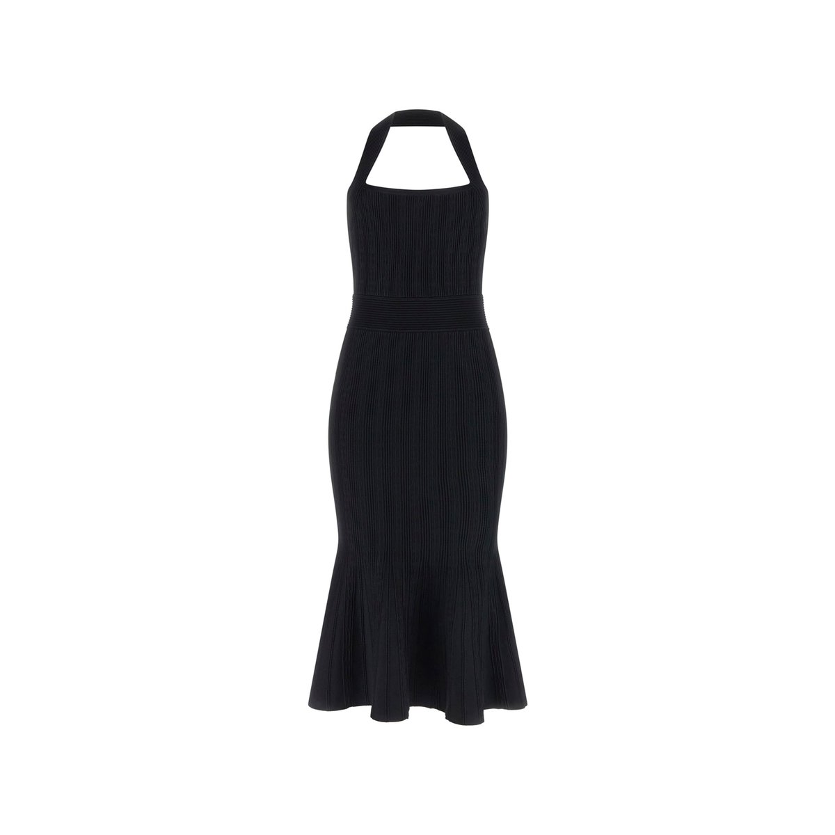 Robe-Pull Midi Patineuse noir, GUESS