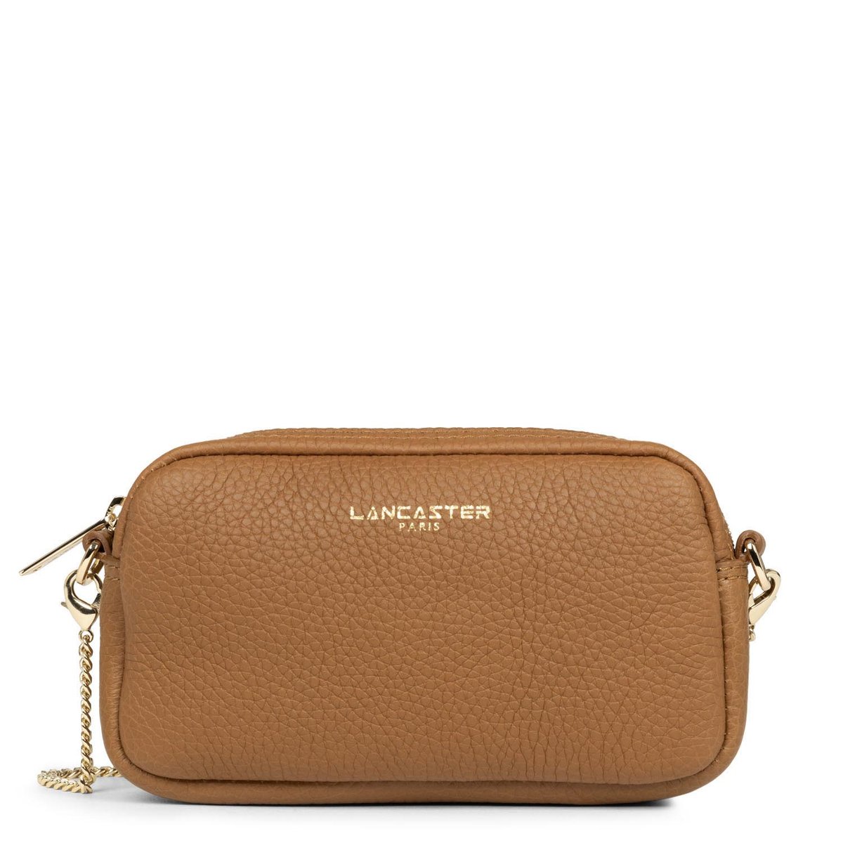 Mini sac trotteur, Made in France STUDIO MIMI camel, LANCASTER