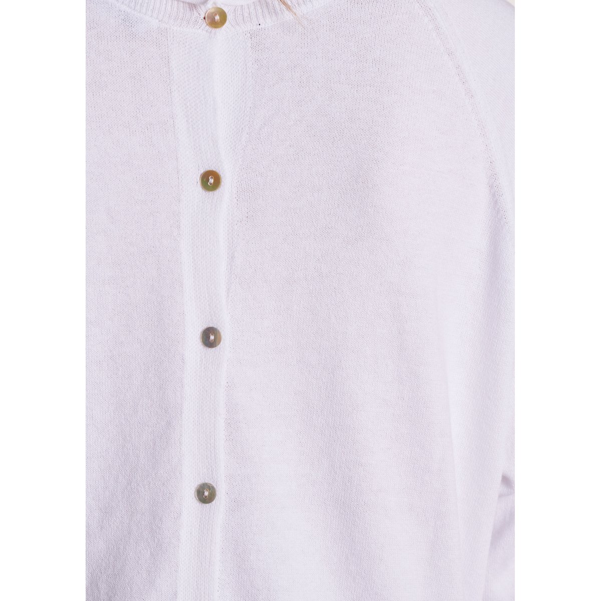 Pull oversize à manches 3/4 blanc, LA FEE MARABOUTEE
