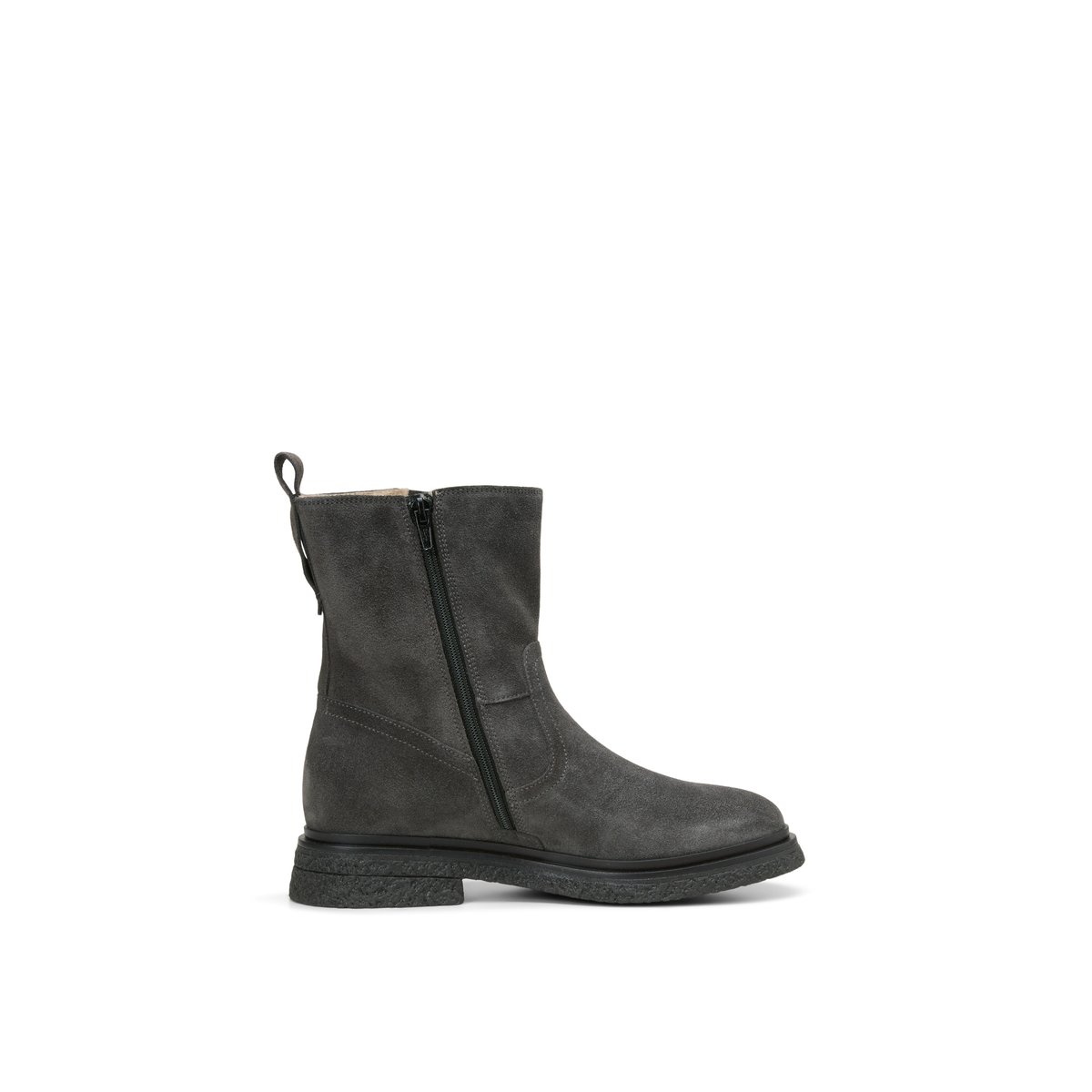 Bottes à tige courte modèle Lotta avec une doublure chaude et moelleuse noir, MARC O'POLO