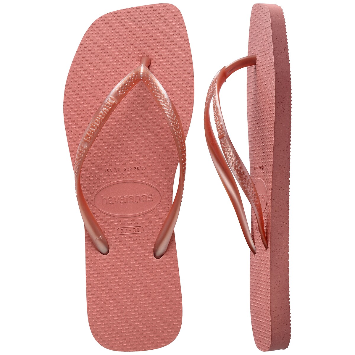 Infradito Slim Square terracotta, HAVAIANAS