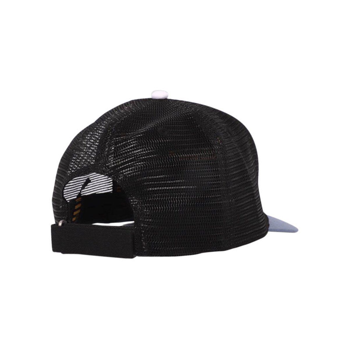 Casquette Berkeley en coton blanche et noire ornées de broderies à l'avant blanc, DAYTONA