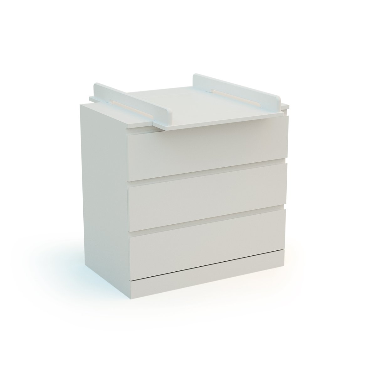 Plan à langer universel pour commode bébé KIRA blanc, JURABABY