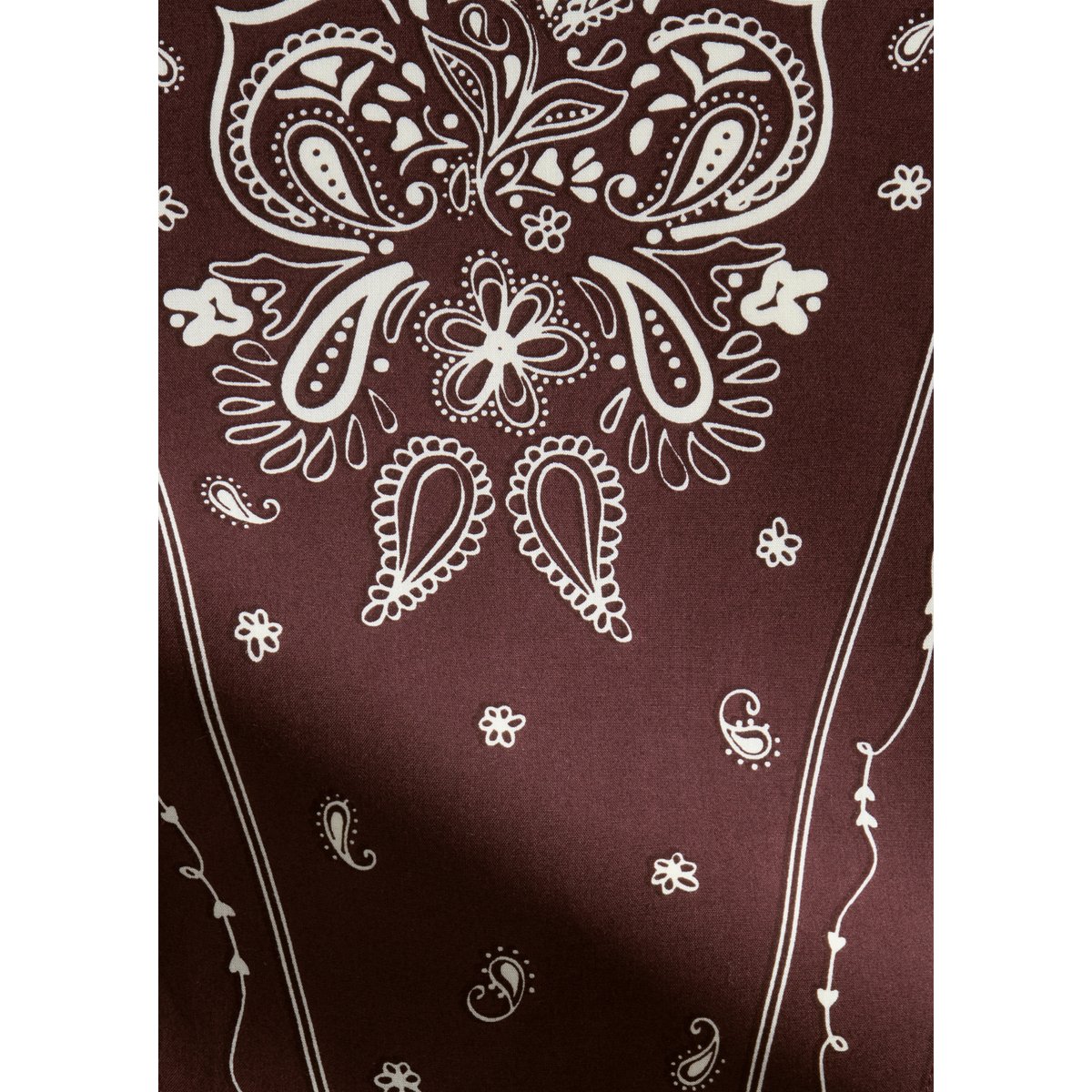 Foulard en LENZING™ ECOVERO™ marron foncé, MARC O’POLO DENIM