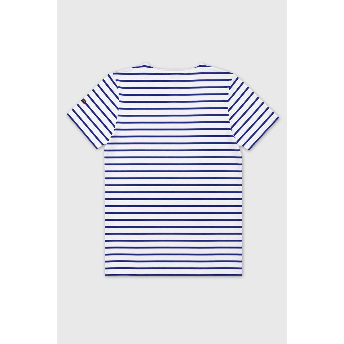 Marinière sérigraphiée Homme - coton léger blanc/etoile, ARMOR-LUX