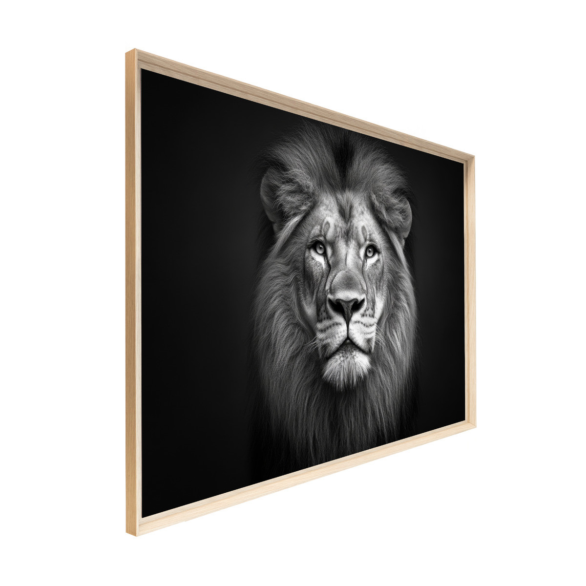 Tableau Mural Encadré Portrait Lion Majestueux ANIMAUX tableaux encadrés, CEANOTHE