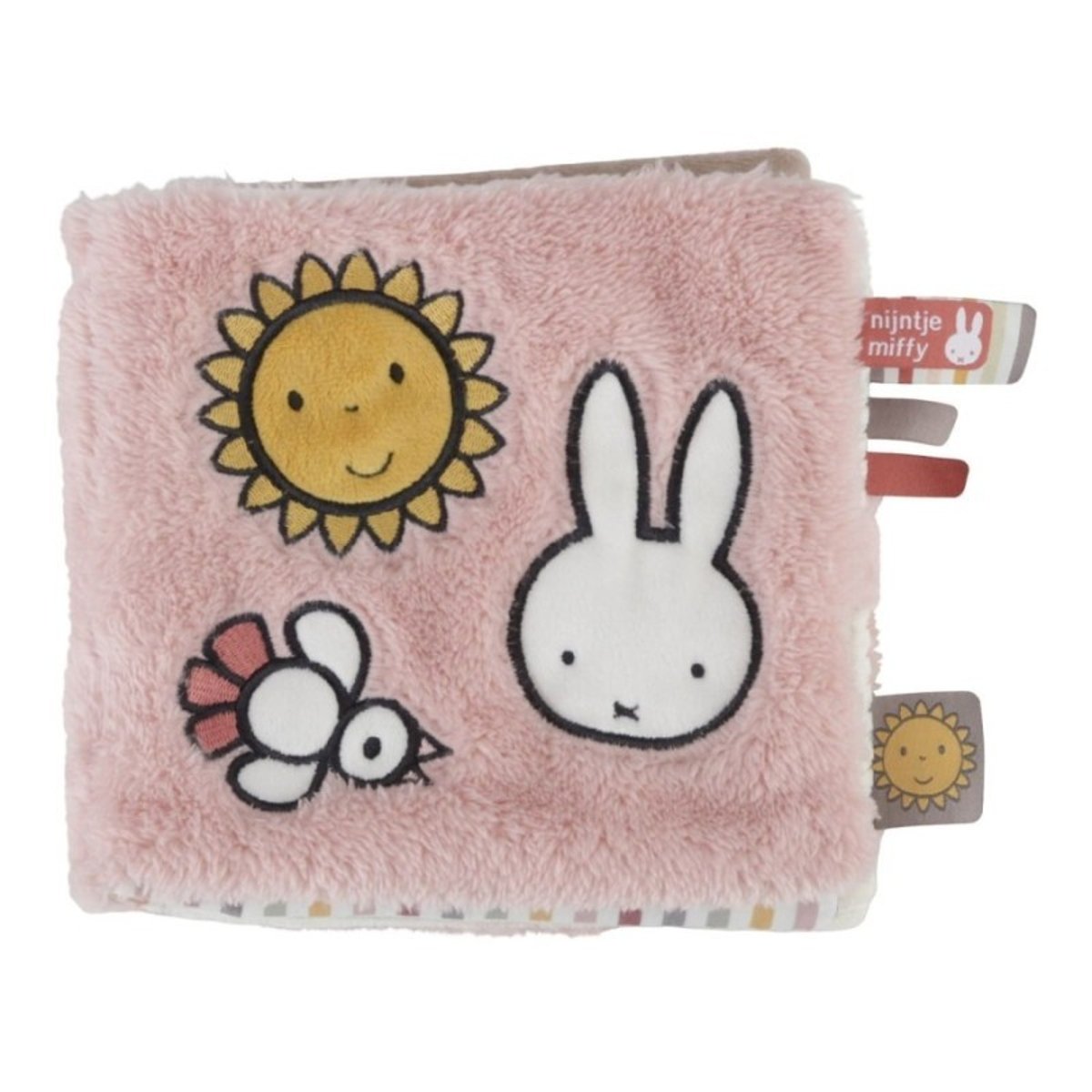 Livre d'éveil - Miffy rose et blanc, MIFFY