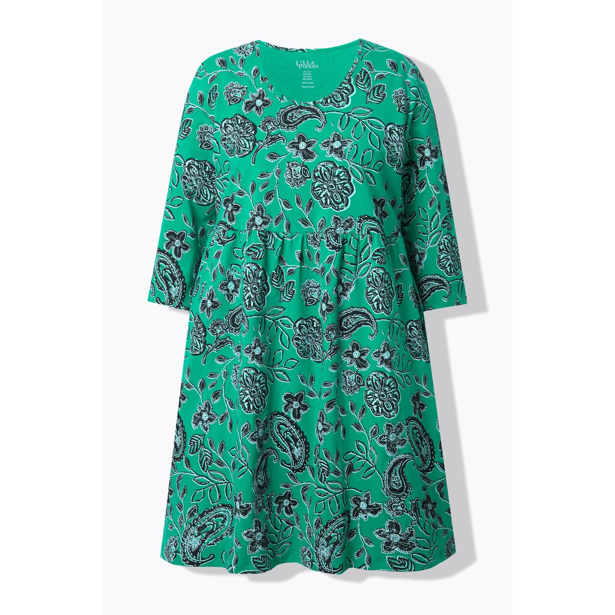 Robe en jersey émeraude, ULLA POPKEN