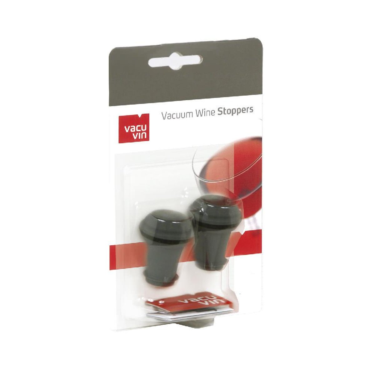 Bouchon Gris Lot De 2 gris, VACU-VIN