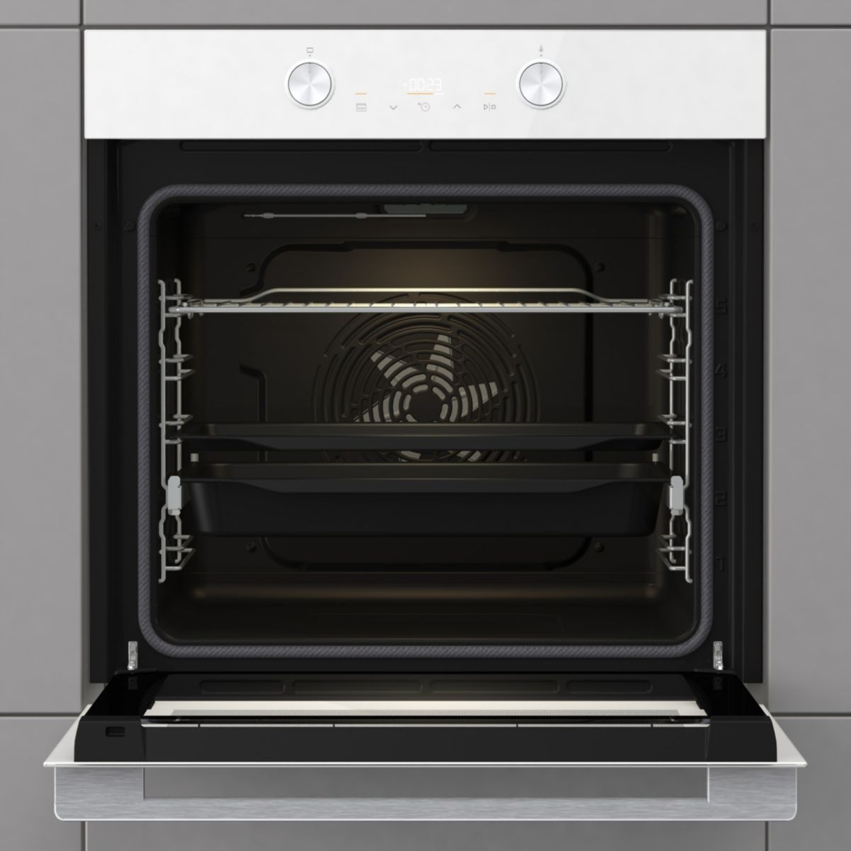 Four encastrable BPS6737E06PWG couleur unique, GORENJE