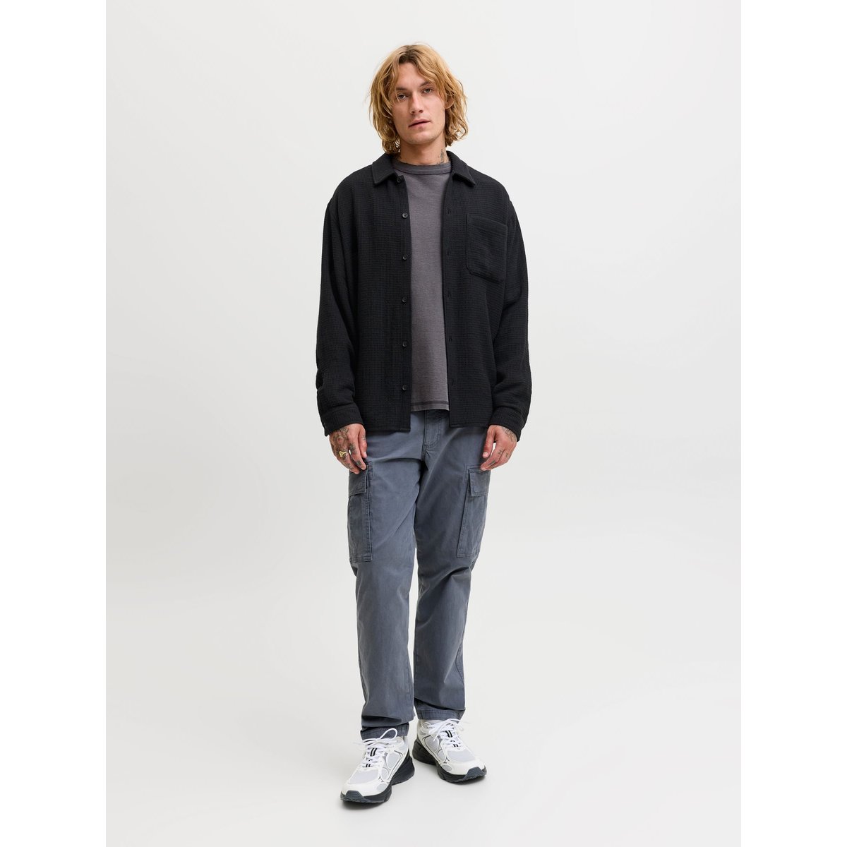 Chemise black 1, JACK & JONES