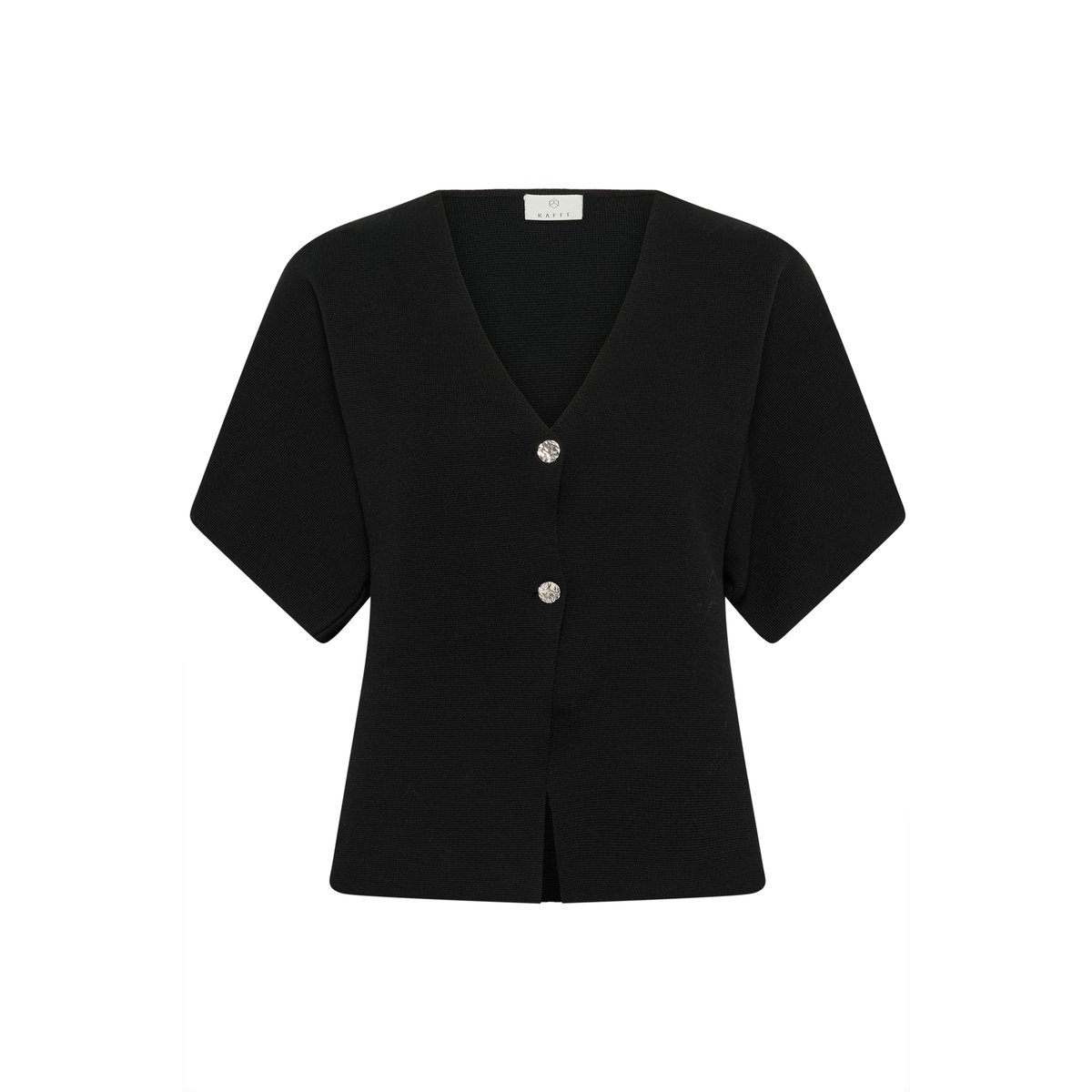 Cardigan à tricot noir black deep, KAFFE