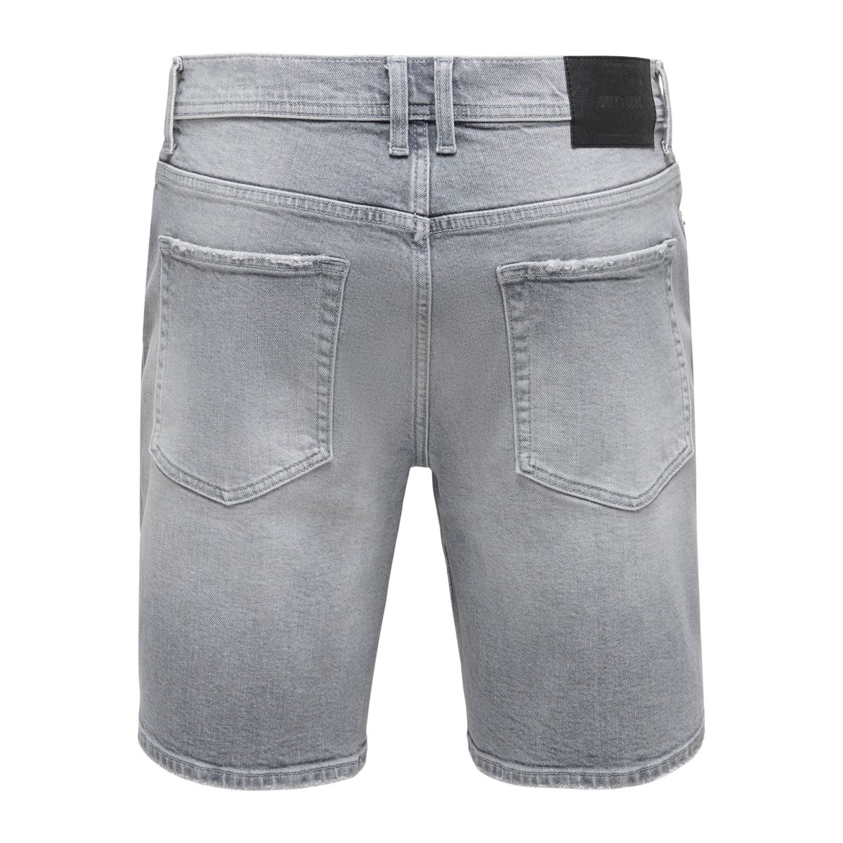 Short En Denim grise - medium grey denim 1, ONLY & SONS