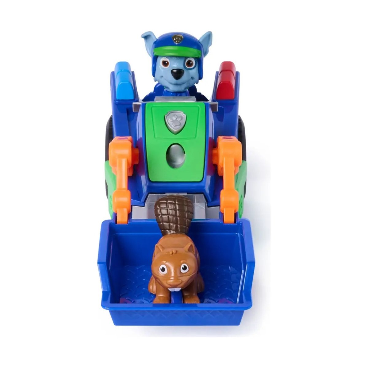 La Pat Patrouille Rescue Recycle Véhicule de Sauvetage multicolore, SPIN MASTER