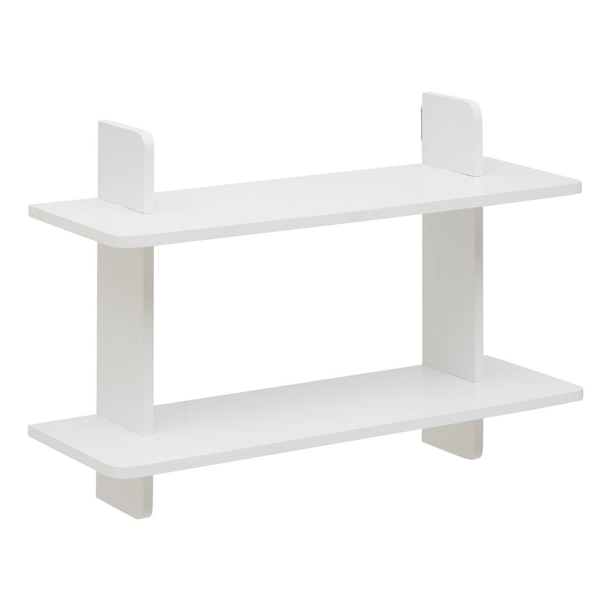 Étagère murale rectangulaire FIXY blanc, 5FIVE SIMPLY SMART