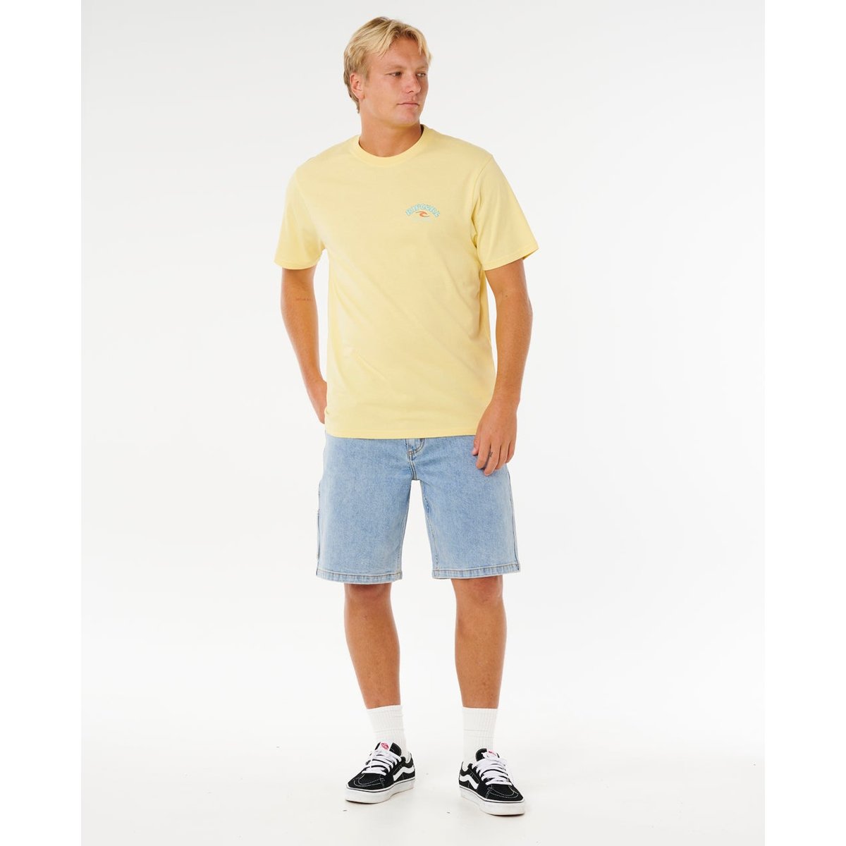 T-shirt à manches courtes Shred Til lumière du soleil, RIP CURL