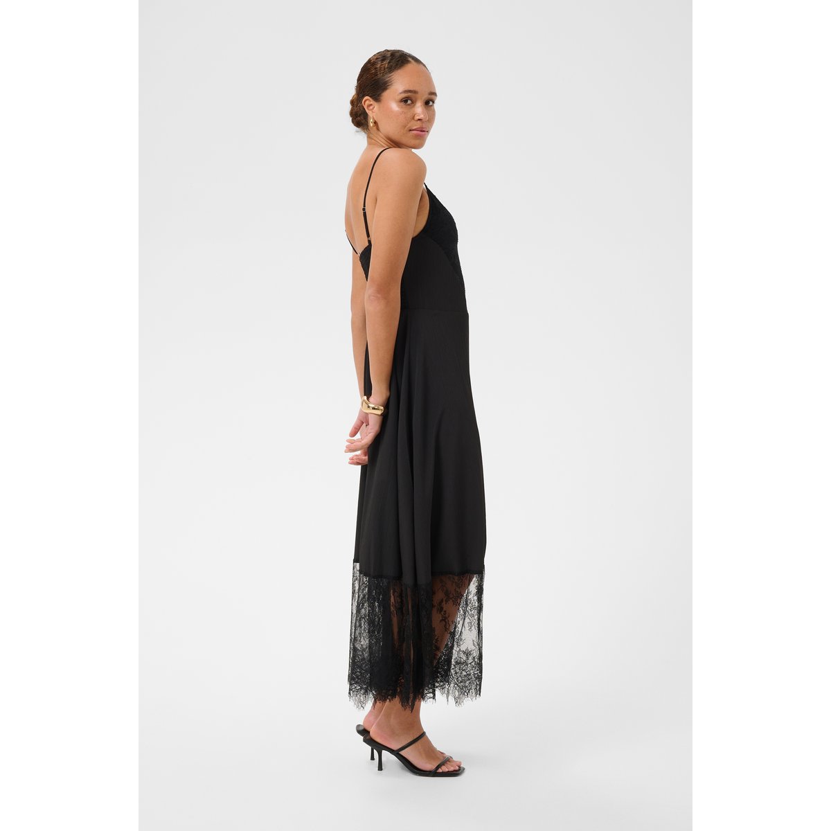 Robe noir black deep, KAFFE