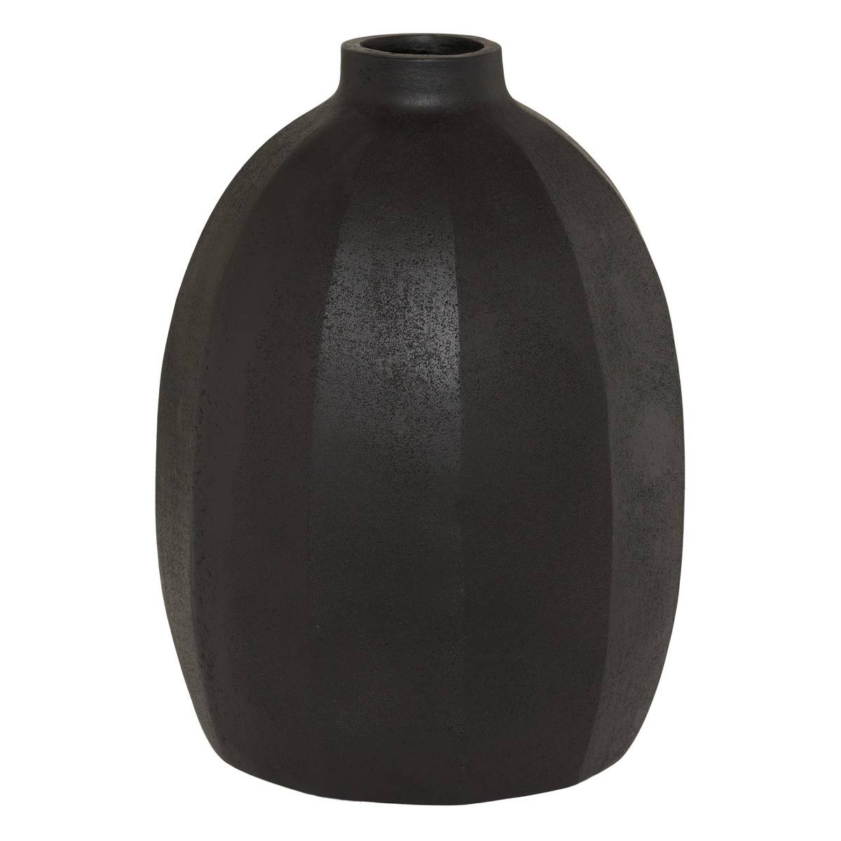 Vase NYER noir, ATMOSPHERA