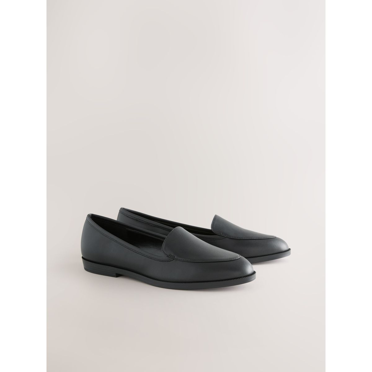 Mocassins compensés forever comfort® noir, NEXT