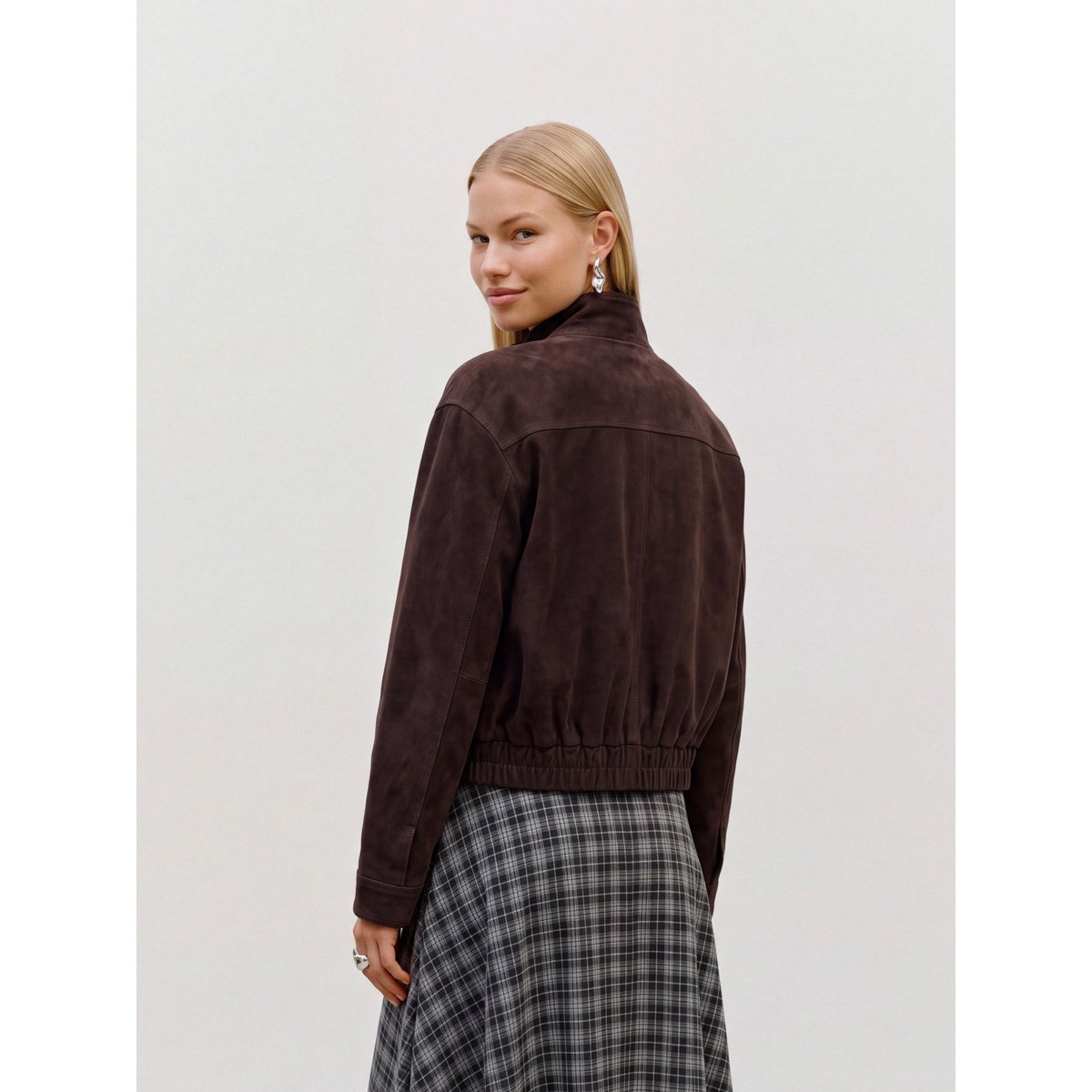 Veste En Daim marron - chocolate torte 1, VERO MODA