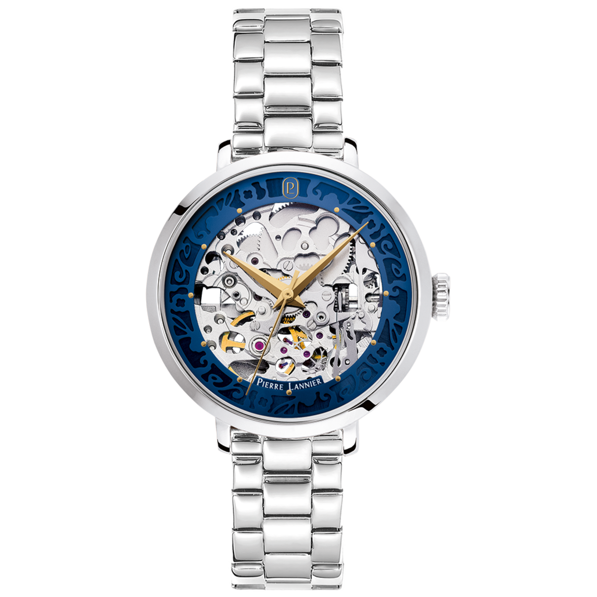 Montre Analogique AUTOMATIC argenté argenté argenté, PIERRE LANNIER